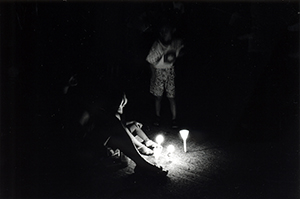 At the June 4th memorial rally, Victoria Park, Causeway Bay, 4 June 1999