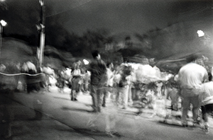 At the June 4th memorial rally, Victoria Park, Causeway Bay, 4 June 1999