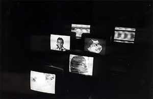 Video installation at Oil Street artist village, North Point, 10 July 1999
