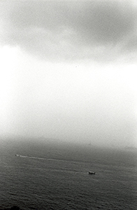 A storm approaching over the East Lamma Channel, 4 July 1999