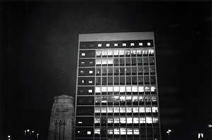 City Hall high block at night, 3 September 1999