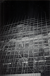 The former mental hospital under renovation, High Street, Sai Ying Pun, 29 October 1999