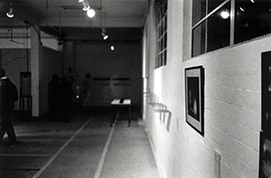 Exhibition at Oil Street artist village, 27 November 1999