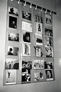 Photos on display in Steps, Aberdeen Street, 6 November 1999