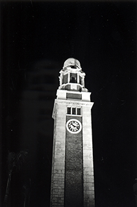 Former Kowloon-Canton railway clock tower, Tsim Sha Tsui, 31 December 1999