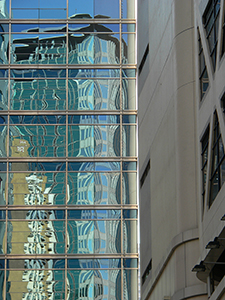 Sheung Wan Civic Centre with a building behind, Sheung Wan, 1 January 2005