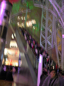 Long escalator, Langham Place, Mongkok, 29 January 2005