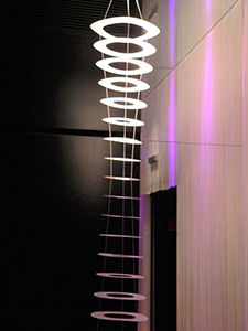 Interior decoration, One Peking, Tsim Sha Tsui, Kowloon, 21 January 2005