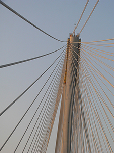 The Ting Kau Bridge, Tsing Yi, 23 January 2005