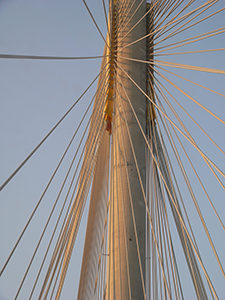 The Ting Kau Bridge, Tsing Yi, 23 January 2005