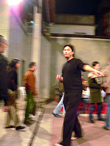 Celebration of the Lunar New Year at the Tang clan ancestral hall, Ping Shan, north-western New Territories, 11 February 2005