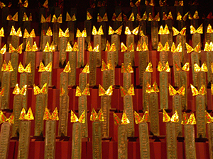 Ancestral altar, Tang Clan ancestral hall, Ping Shan, 11 February 2005