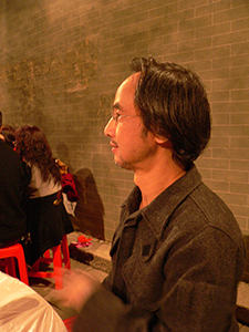 Law Wai-Ming, at a celebration of the Lunar New Year in the Tang clan ancestral hall, Ping Shan, north-western New Territories, 11 February 2005