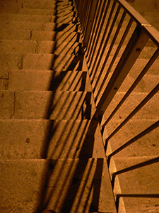 Steps, Tai Ping Shan, Hong Kong Island, 1 March 2005