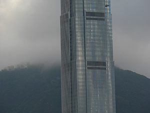 Two IFC, with view of the Peak, Central, 16 May 2005