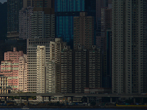 View of North Point with the elevated highway of the Island Eastern Corridor seen in front, 16 May 2005