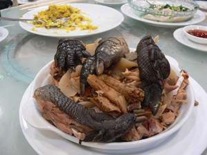 Crocodile soup at Tai Wing Wah restaurant, Yuen Long, 5 May 2005