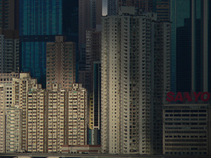 View of Hong Kong Island from Tsim Sha Tsui, 16 May 2005