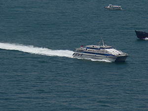 Catamaran, viewed from Sheung Wan, 22 May 2005