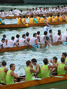 2005 Dragon boat festival, Aberdeen harbour, 11 June 2005