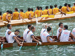 2005 Dragon boat festival, Aberdeen harbour, 11 June 2005