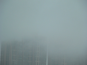 The Belcher's in low cloud, 21 June 2005