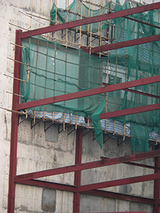 An empty lot, Sheung Wan, 1 October 2005