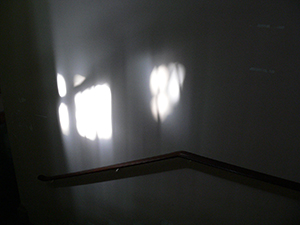 Afternoon light inside the Main Building, University of Hong Kong, 3 June 2005