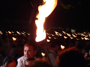 Participant in the June Fourth memorial rally, Victoria Park, 4 June 2005