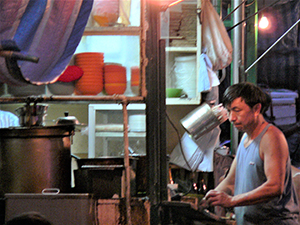 Dai Pai Dong (street restaurant), Elgin Street, 8 June 2005