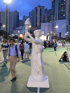 Goddess of Democracy, Victoria Park, 4 June 2006