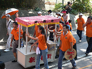 Tai Ping Ching Chiu at Shek O, a once in a decade 'Prayer Festival', 4 November 2006