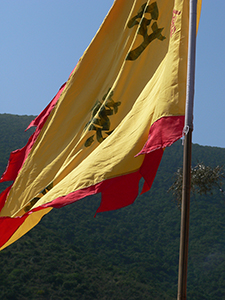 Flag, Tai Ping Ching Chiu at Shek O, a once in a decade 'Prayer Festival', 4 November 2006