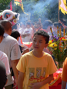 Tai Ping Ching Chiu at Shek O, a once in a decade 'Prayer Festival', 4 November 2006