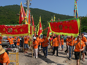 Tai Ping Ching Chiu at Shek O, a once in a decade 'Prayer Festival', 4 November 2006