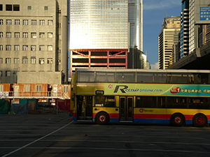 Bus parking area, Sheung Wan, 30 May 2007