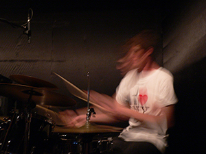 Music performance at the Fringe Club, Central, 15 June 2007