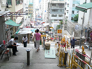 Centre Street, Sai Ying Pun, Hong Kong Island, 16 June 2007