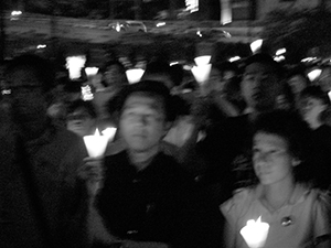 June Fourth memorial rally, Victoria Park, 4 June 2007