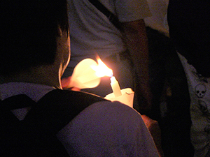 June Fourth memorial rally, Victoria Park, 4 June 2007