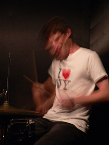 Music performance at the Fringe Club, 15 June 2007