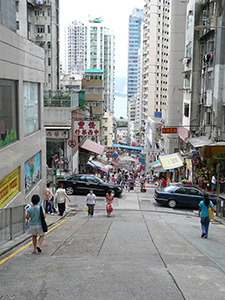 Centre Street, Sai Ying Pun, Hong Kong Island, 16 June 2007