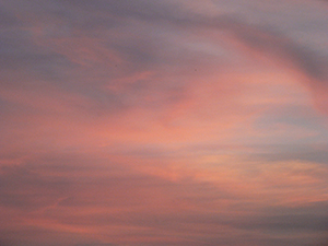 Sunset, Hong Kong Island, 23 June 2007