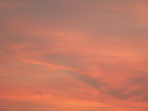 Sunset, Hong Kong Island, 23 June 2007