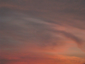 Sunset, Hong Kong Island, 23 June 2007
