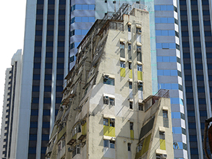 Buildings, Wanchai, 14 July 2007