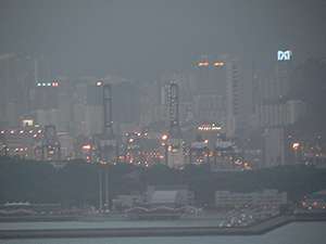 View of Stonecutters Island, 6 July 2007