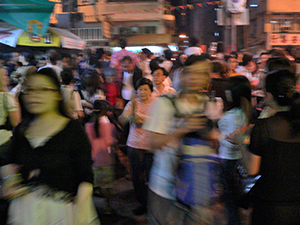 Street scene, Tai Hang, Hong Kong Island, 25 September 2007