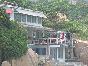 Building near the shore, Shek O, 28 October 2007