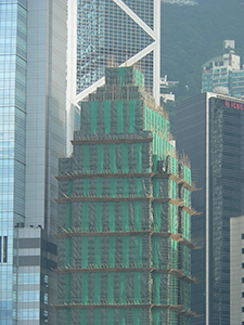 The Ritz-Carlton Hotel awaiting demolition, Central, 9 June 2008